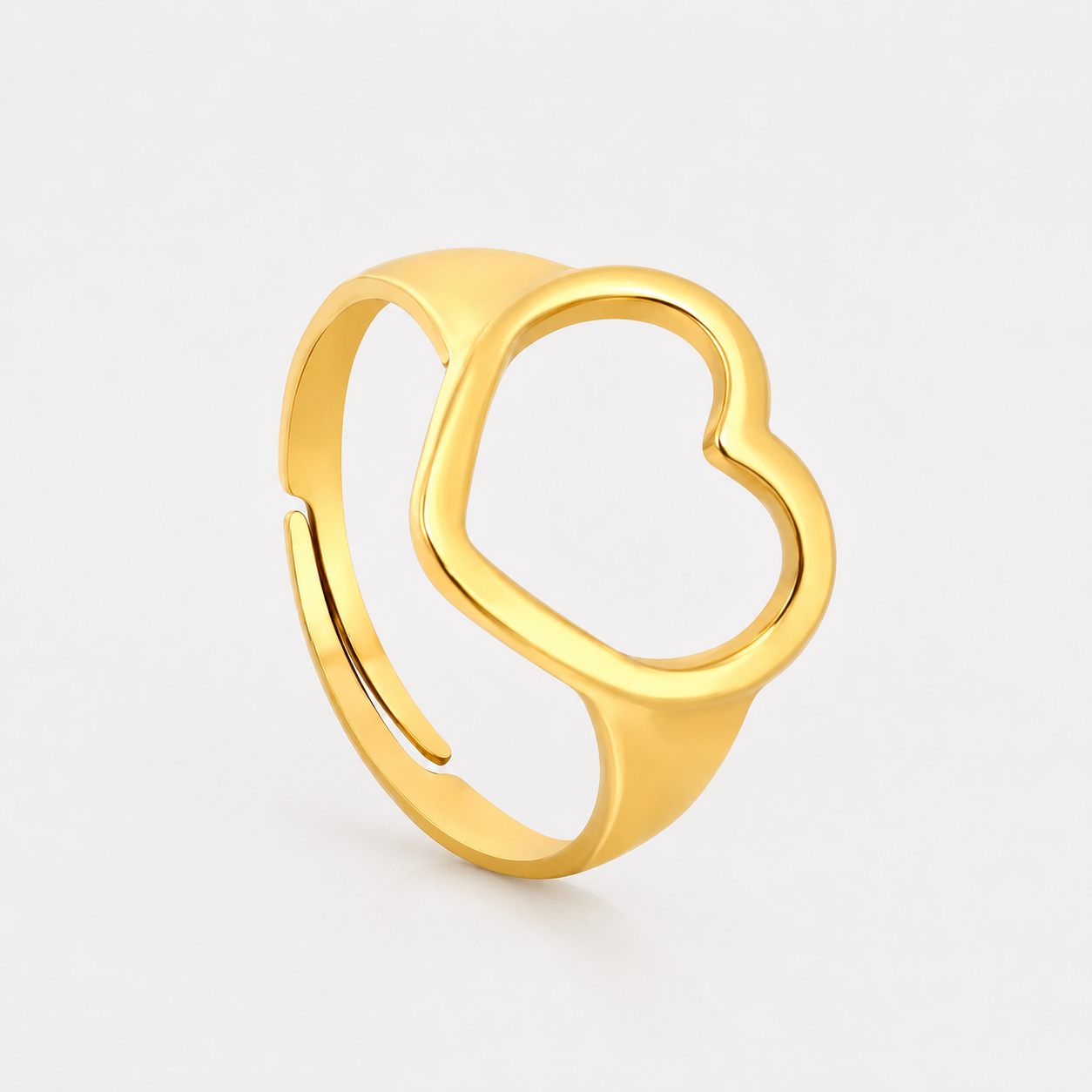 Glamorous Heart Ring