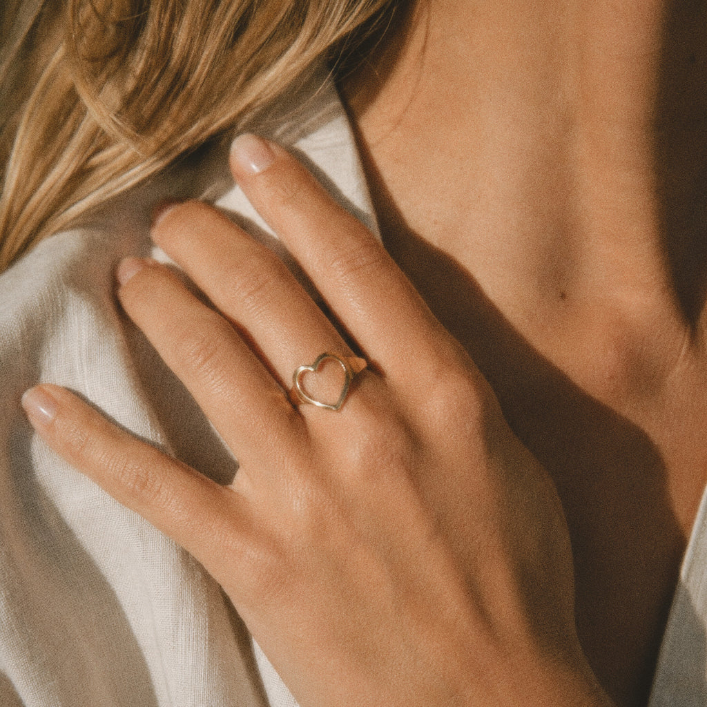 Glamorous Heart Ring