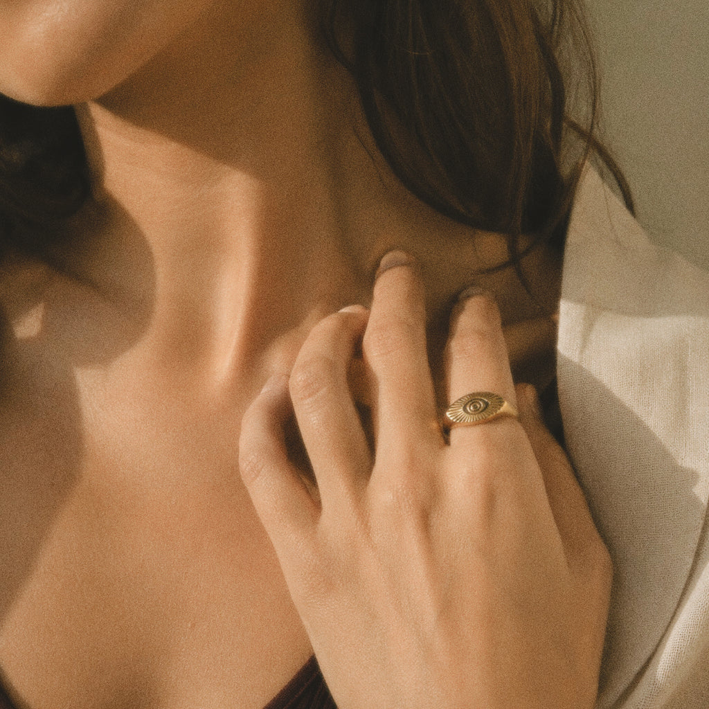 Moon Eye Ring