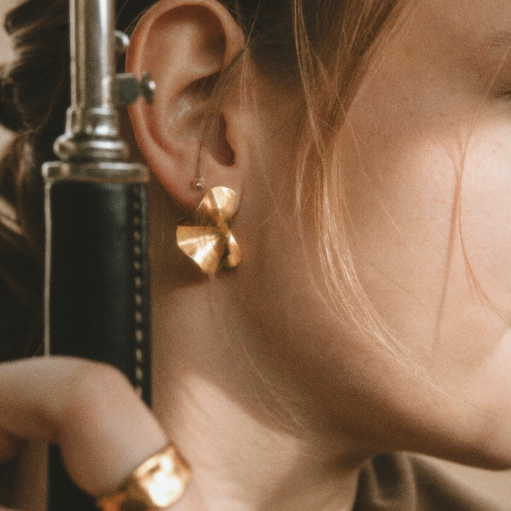 Sculpt Wave Øreringe
